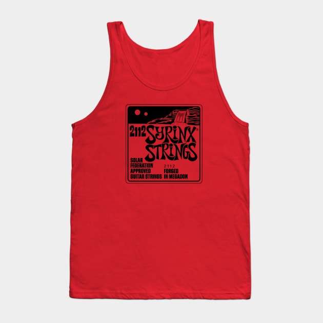 Syrinx Strings - Brand Tank Top by MustardSoda